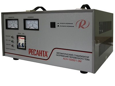 Стабилизатор____ АСН-10 000 /1-ЭМ Ресанта Стабилизатор____ АСН-10 000 /1-ЭМ Ресанта фото