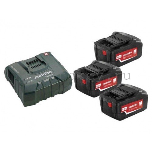 Metabo Basic-Set 5.2 (3 акк 5.2Ач 18В+ЗУ ASC ULTRA) 685061000 Metabo Basic-Set 5.2 (3 акк 5.2Ач 18В+ЗУ ASC ULTRA) 685061000 фото