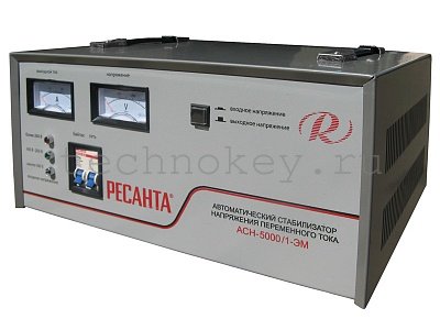 Стабилизатор АСН- 5 000 /1-ЭМ Ресанта Стабилизатор АСН- 5 000 /1-ЭМ Ресанта фото