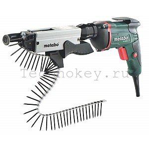 Metabo SE 6000 Винтоверт 600вт,7Нм,6200/мин+магазин 620046500 Metabo SE 6000 Винтоверт 600вт,7Нм,6200/мин+магазин 620046500 фото