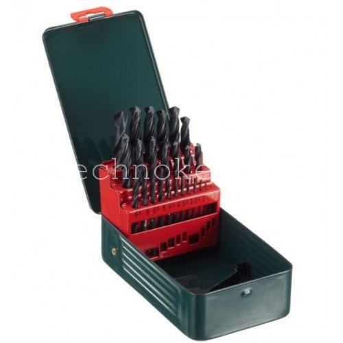 Metabo Набор HSS-R 25 свёрел (1-13мм) в мет.коробке 627152000 Metabo Набор HSS-R 25 свёрел (1-13мм) в мет.коробке 627152000 фото