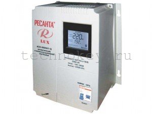 Стабилизатор АСН- 5 000 Н/1-Ц Ресанта Lux Стабилизатор АСН- 5 000 Н/1-Ц Ресанта Lux фото