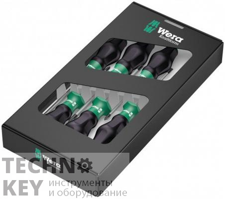 Набор отверток WERA Kraftform Comfort 1335/1350/1355/6, 031553 Набор отверток WERA Kraftform Comfort 1335/1350/1355/6, 031553 фото