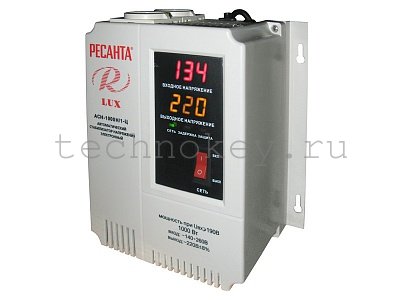 Стабилизатор АСН- 2 000 Н/1-Ц Ресанта Lux Стабилизатор АСН- 2 000 Н/1-Ц Ресанта Lux фото