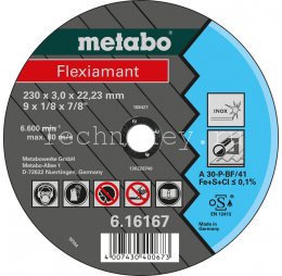 Metabo Круг отр нерж Flexiarapid 125x1,0 прямой А60R 616187000 Metabo Круг отр нерж Flexiarapid 125x1,0 прямой А60R 616187000 фото