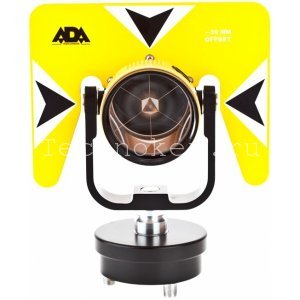 Отражатель однопризменный с диодной подсветкой ADA AК-18 желтый (D=64 mm/O=-30/0mm) Отражатель однопризменный с диодной подсветкой ADA AК-18 желтый (D=64 mm/O=-30/0mm) фото