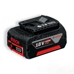 Аккумулятор Bosch Li-Ion18 В; 6,0 Ач 1600A004ZN Аккумулятор Bosch Li-Ion18 В; 6,0 Ач 1600A004ZN фото