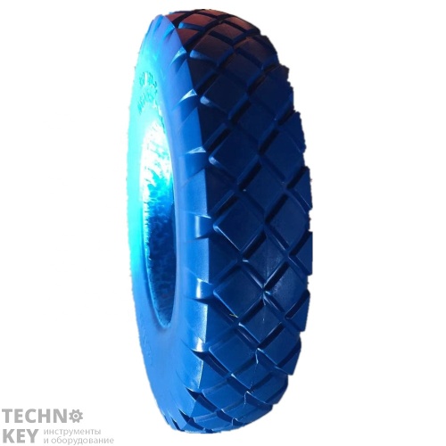 Колесо PU 3.25/3.00х80 D20 бескамерное СИНЕЕ ЭКОНОМ Колесо PU 3.25/3.00х80 D20 бескамерное СИНЕЕ ЭКОНОМ фото