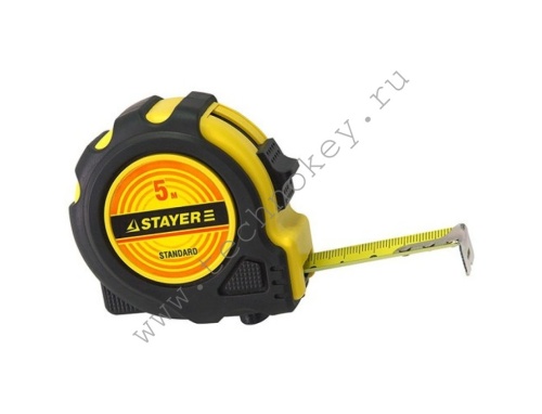 Рулетка измерительная, STAYER, STANDARD, 34025-05 Рулетка измерительная, STAYER, STANDARD, 34025-05 фото