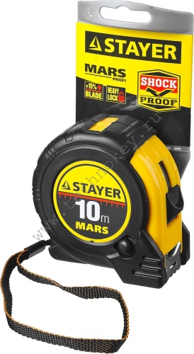 Рулетка измерительная, STAYER, PROFESSIONAL, 34131-10_z01 Рулетка измерительная, STAYER, PROFESSIONAL, 34131-10_z01 фото