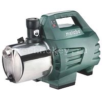 Metabo P 6000 Inox Насос поверхн.1300вт,6000л/ч,5.5бар 600966000 фото