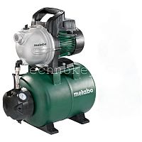 Metabo HWW 4000/25 G Насосная станция 1100вт,24л,чугун 600971000 фото