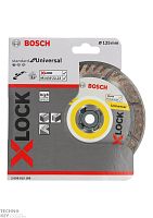 Диск алм Bosch X-LOCK StfUniversal 125 мм фото