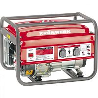 Генератор бензиновый KB 3500, 3,5 кВт, 220В/50Гц, 15 л, ручной старт KRONWERK фото