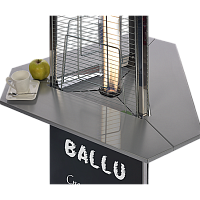Столик из полимерного покрытия Ballu Glace BOGH-T для обогревателя фото