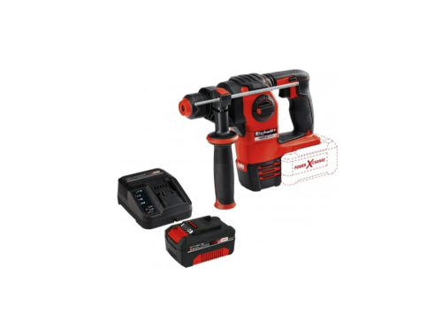 Перфоратор Акк EINHELL PXC HEROCCO 18В, BL. 3-реж, 2,2Дж, 20мм+1акк, PXC 4ач+ЗУ, 3А Перфоратор Акк EINHELL PXC HEROCCO 18В, BL. 3-реж, 2,2Дж, 20мм+1акк, PXC 4ач+ЗУ, 3А фото