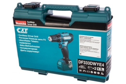 Аккумуляторная дрель-шуруповерт Makita CXT DF333DWYE4 фото 4 Аккумуляторная дрель-шуруповерт Makita CXT DF333DWYE4 фото фото 4