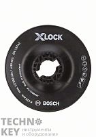 Опорная тарелка Bosch X-LOCK 125 мм грубая фото