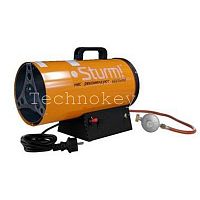 GH91151V Газовая тепловая пушка Sturm!, 11-17кВт, 330 м3/час, пропан/бутан, пьезоподжиг, регул. фото