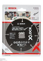 Отрезной круг по дереву Bosch X-LOCK 125мм фото