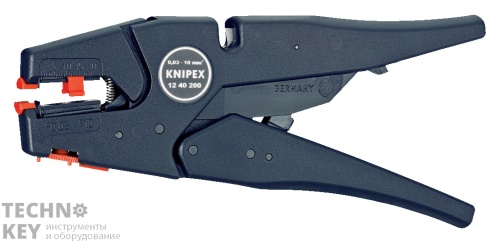 Автоматические клещи для удаления изоляции самонастраивающийся KNIPEX 12 40 200 KN-1240200 Автоматические клещи для удаления изоляции самонастраивающийся KNIPEX 12 40 200 KN-1240200 фото