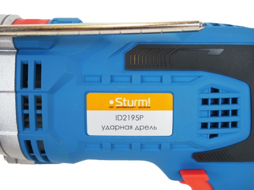 ID2195P Дрель ударная "профи" Sturm, 1000 Вт, 0-2700 об/мин, 0-45900 уд/мин, МЕТАЛ КОРП РЕДУКТ фото 7 ID2195P Дрель ударная "профи" Sturm, 1000 Вт, 0-2700 об/мин, 0-45900 уд/мин, МЕТАЛ КОРП РЕДУКТ фото фото 7