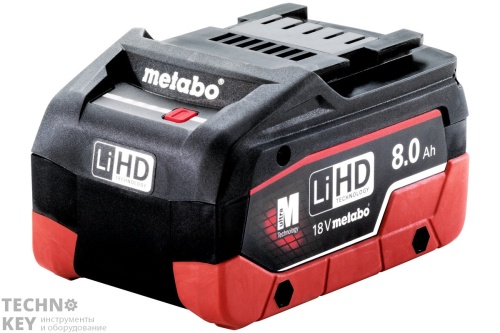 Metabo Аккумулятор LiHD 18В 8.0 Ач в инд.упаковке 625369000 Metabo Аккумулятор LiHD 18В 8.0 Ач в инд.упаковке 625369000 фото