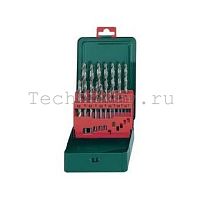 Metabo Набор HSS-R 19 свёрел (1-10мм) в мет.коробке 627151000 фото