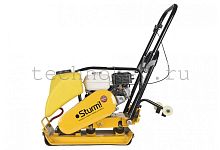PC8808H Виброплита бензиновая Sturm!, Honda GX160, 5.5 л.с.,5000/мин,64x46см, подача воды фото