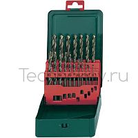 Metabo Набор HSS-Co 19 свёрел (1-10мм) в мет.кор. 627157000 фото