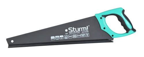 1060-64-500 Ножовка по дереву, 500мм, тефлоновое покрытие, 9TPI, 3D, STURM! 1060-64-500 Ножовка по дереву, 500мм, тефлоновое покрытие, 9TPI, 3D, STURM! фото