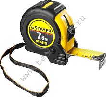 Рулетка измерительная, STAYER, PROFESSIONAL, 34131-075_z01 фото