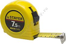 Рулетка измерительная, STAYER, MASTER, 34014-07-25 фото