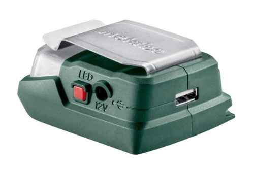 Адаптер питания+фонарь PowerMaxx PA 12 LED-USB Metabo 600298000 фото фото 3