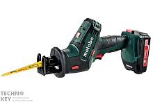 Metabo SSE 18 LTX Compact Ак.ножовка 18В,2х2.0Li-ion,кейс 602266500 фото