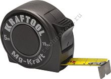 Рулетка измерительная, KRAFTOOL, PRO, 34129-05-19 фото