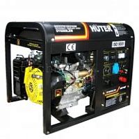 Электрогенератор DY6500LXW,с функцией сварки, с колёсами Huter фото