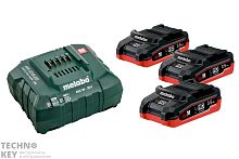 Metabo Basic-Set 3.5 (18В 3xLiHD 3.5 Ач+ASC30) 685101000 фото