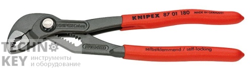 Высокотехнологичные сантехнические клещи Cobra®, 180 мм, KNIPEX 87 01 180 KN-8701180 Высокотехнологичные сантехнические клещи Cobra®, 180 мм, KNIPEX 87 01 180 KN-8701180 фото