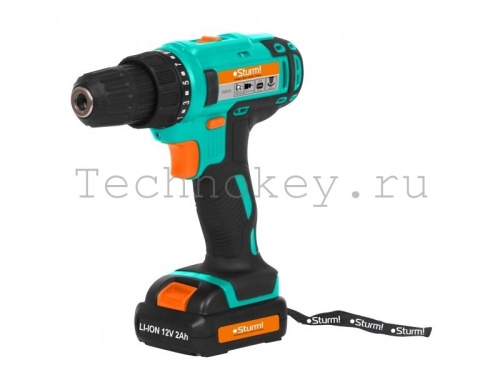 CD3212L Дрель акк. Sturm! 12В, Li-Ion, 2 скор., 2 акк., 2,0 Ач, БЫСТР.ЗАРЯД, ПОДСВ, кейс CD3212L Дрель акк. Sturm! 12В, Li-Ion, 2 скор., 2 акк., 2,0 Ач, БЫСТР.ЗАРЯД, ПОДСВ, кейс фото