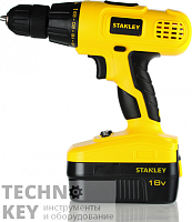 Дрель-шуруповерт аккумуляторная STANLEY STDC18HBK ударная фото