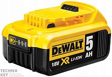 Аккумулятор (18 В; 5.0 А*ч; Li-Ion) DeWALT DCB 184 фото