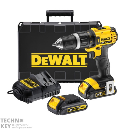 Аккумуляторная ударная дрель-шуруповерт Dewalt DCD785C2 с кейсом Аккумуляторная ударная дрель-шуруповерт Dewalt DCD785C2 с кейсом фото