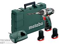 Metabo PowerMaxx BS Акк.винт 10.8В 3х2.0,LC40,патр.,кейс 600080960 фото