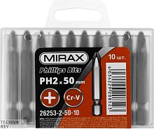 Набор бит, MIRAX, 26253-2-50-10 фото