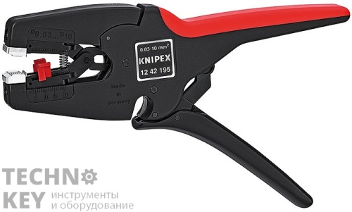 Автоматический стриппер MultiStrip 10 KNIPEX 12 42 195 KN-1242195 Автоматический стриппер MultiStrip 10 KNIPEX 12 42 195 KN-1242195 фото