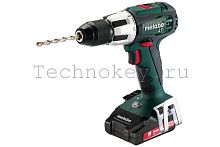 Аккумуляторный винтоверт Metabo BS 18 Quick 2х2.0 LiIon,10мм,SC60 602217500 фото