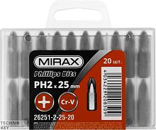Набор бит, MIRAX, 26251-2-25-20 фото