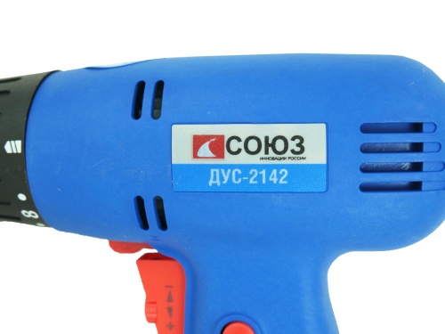 ДУС-2142 Дрель-шуруповерт электрическая СОЮЗ, 450Вт, 0-750 об/мин, 14.5Нм, рег.кр.мом. фото 5 ДУС-2142 Дрель-шуруповерт электрическая СОЮЗ, 450Вт, 0-750 об/мин, 14.5Нм, рег.кр.мом. фото фото 5