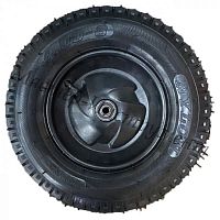 Колесо для тачки ПРОФИ 4.80/4.00х80 D16/12 с подшипником L105мм фото